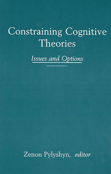 Constraining Cognitive Theories cover