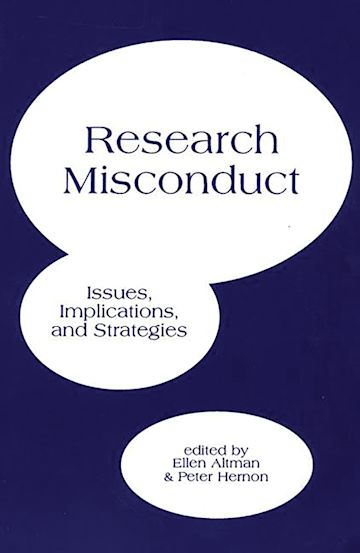 Research Misconduct cover