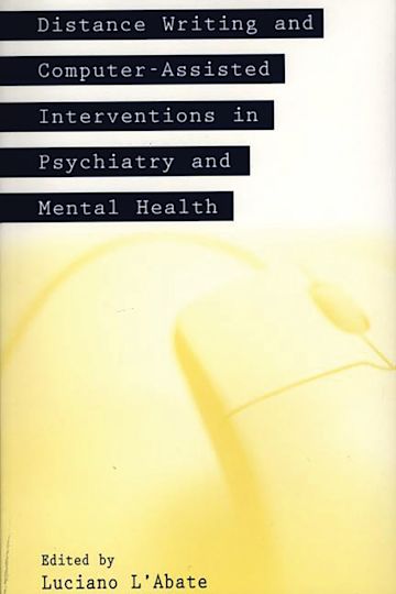 Distance Writing and Computer-Assisted Interventions in Psychiatry and Mental Health cover