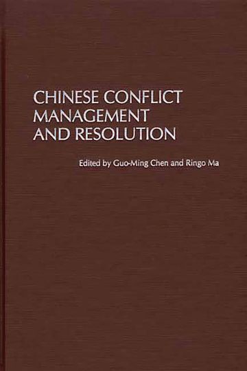 Chinese Conflict Management and Resolution cover