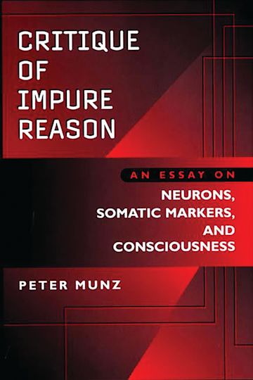 Critique of Impure Reason cover