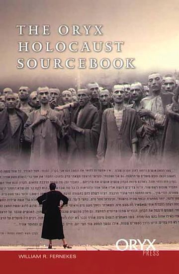 The Oryx Holocaust Sourcebook cover