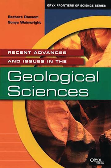 Recent Advances and Issues in the Geological Sciences cover