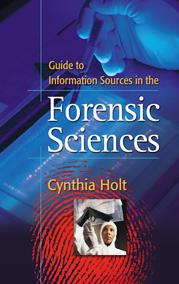 Guide to Information Sources in the Forensic Sciences cover