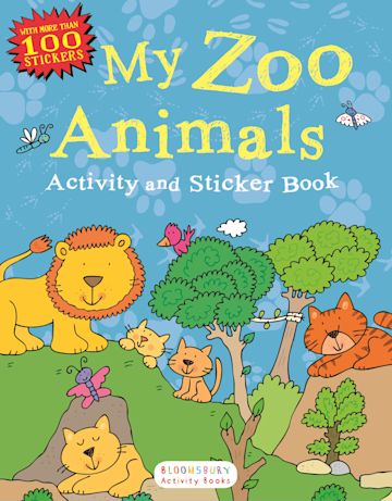 My Zoo Animals Activity and Sticker Book cover