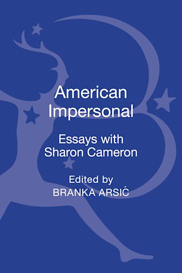 American Impersonal: Essays with Sharon Cameron cover