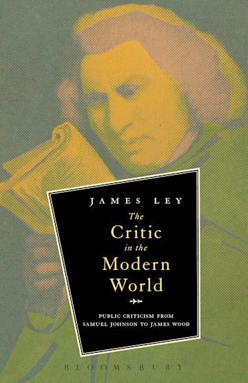 The Critic in the Modern World cover