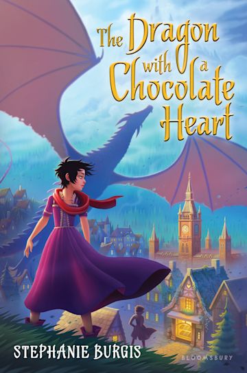 The Dragon with a Chocolate Heart cover