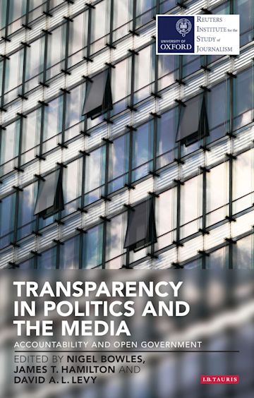 Transparency in Politics and the Media cover