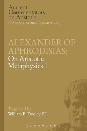 Alexander of Aphrodisias: On Aristotle Metaphysics 1 cover