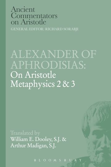 Alexander of Aphrodisias: On Aristotle Metaphysics 2&3 cover