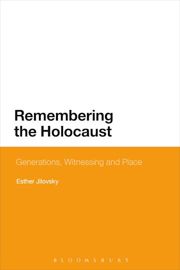 Remembering the Holocaust cover