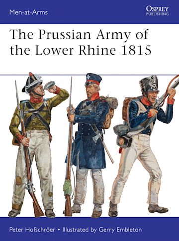 The Prussian Army of the Lower Rhine 1815 cover