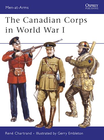 The Canadian Corps in World War I cover
