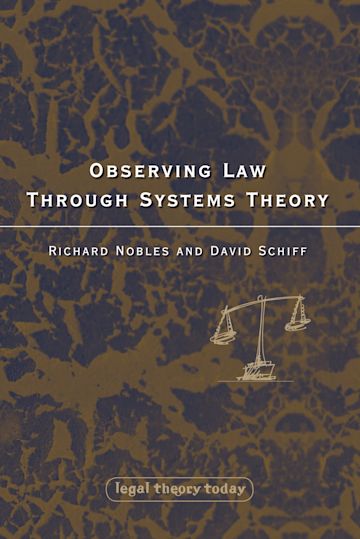 Observing Law through Systems Theory cover