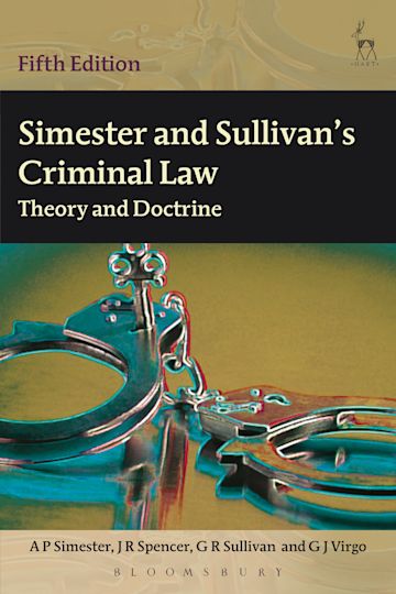 Simester and Sullivan's Criminal Law cover