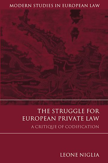 The Struggle for European Private Law cover