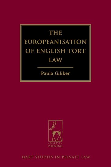 The Europeanisation of English Tort Law cover