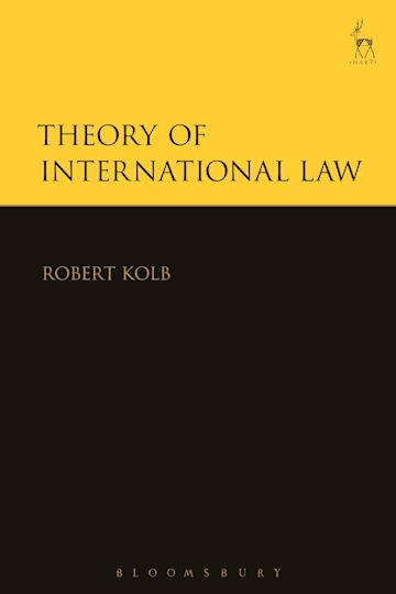 Theory of International Law cover