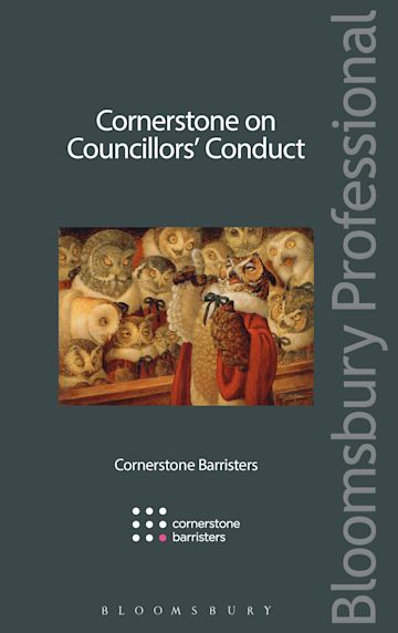 Cornerstone on Councillors' Conduct cover