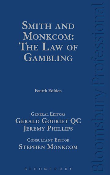 Smith and Monkcom: The Law of Gambling cover