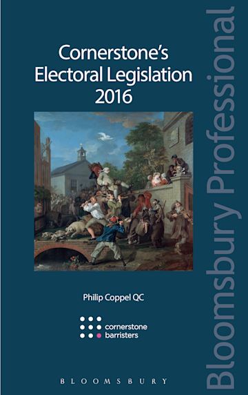 Cornerstone’s Electoral Legislation 2016 cover