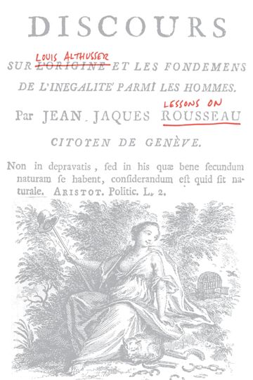 Lessons on Rousseau cover