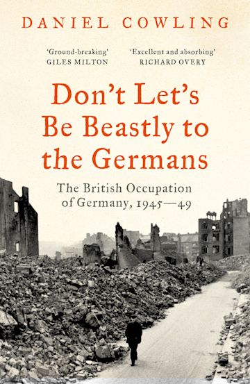 Don't Let's Be Beastly to the Germans cover