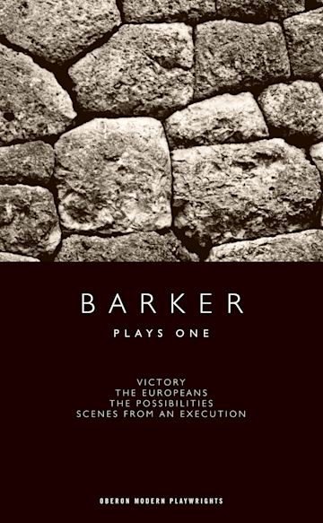 Barker: Plays One cover