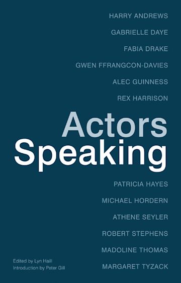 Actors Speaking cover