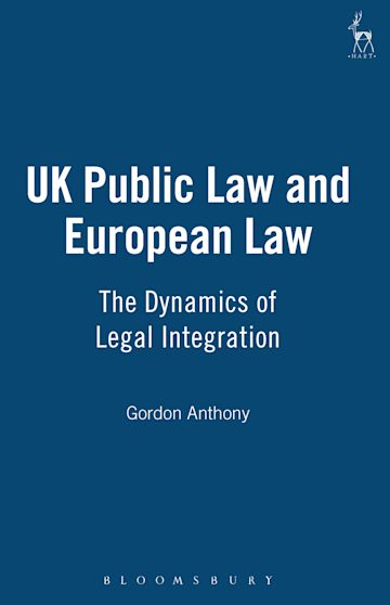 UK Public Law and European Law cover