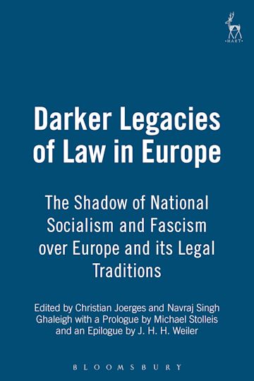 Darker Legacies of Law in Europe cover