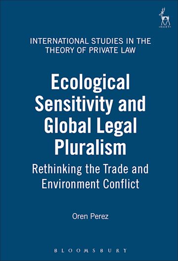 Ecological Sensitivity and Global Legal Pluralism cover
