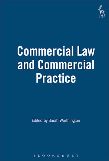 Commercial Law and Commercial Practice cover