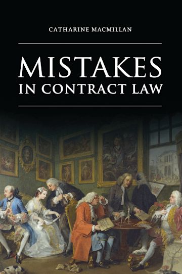 Mistakes in Contract Law cover