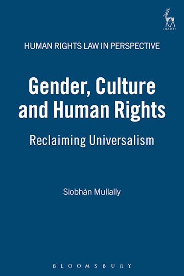 Gender, Culture and Human Rights cover