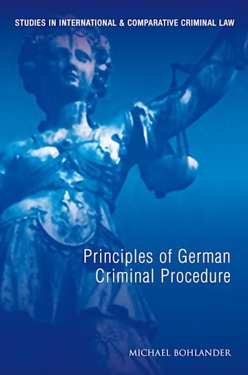 Principles of German Criminal Law cover