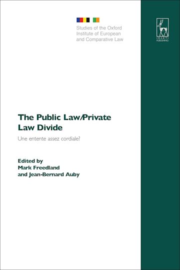 The Public Law/Private Law Divide cover