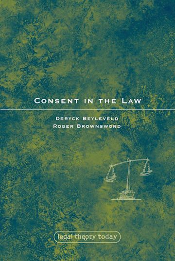 Consent in the Law cover