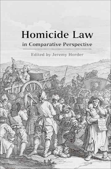 Homicide Law in Comparative Perspective cover