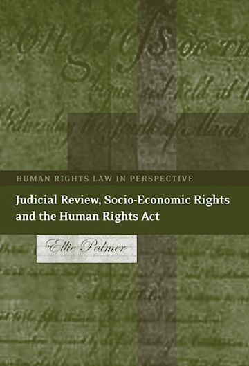 Judicial Review, Socio-Economic Rights and the Human Rights Act cover