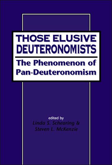 Those Elusive Deuteronomists cover