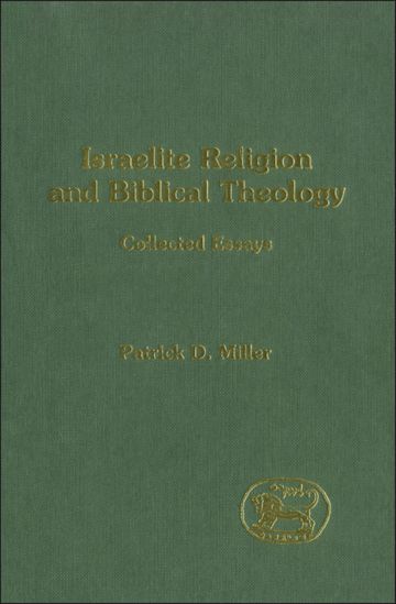 Israelite Religion and Biblical Theology cover