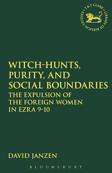 Witch-hunts, Purity, and Social Boundaries cover