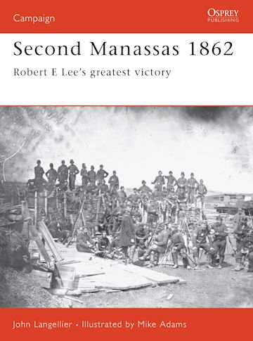 Second Manassas 1862 cover