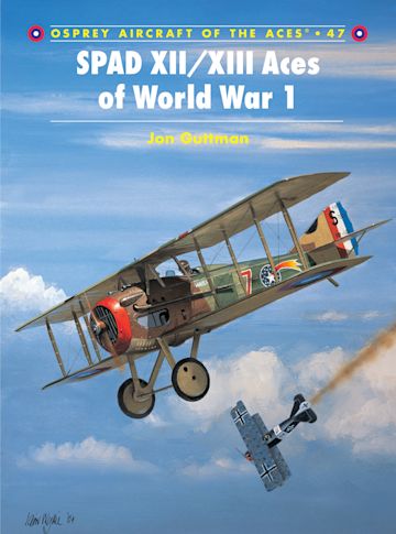 SPAD XII/XIII Aces of World War 1 cover