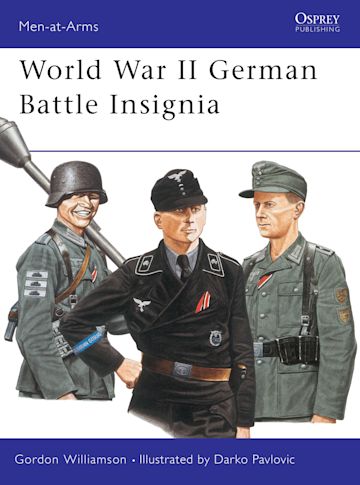 World War II German Battle Insignia cover