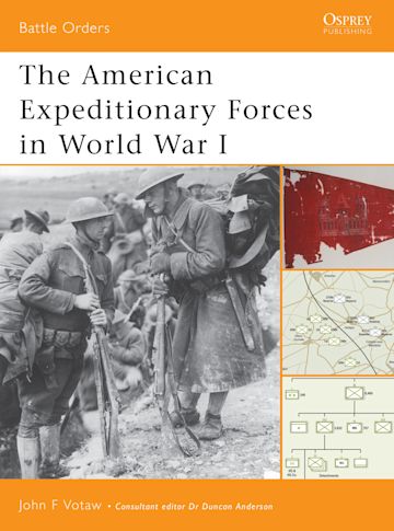 The American Expeditionary Forces in World War I cover