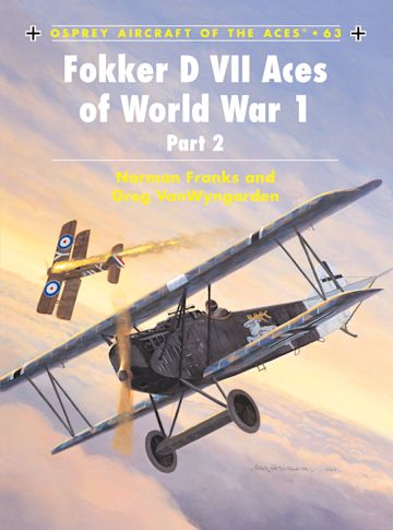 Fokker D VII Aces of World War 1 cover