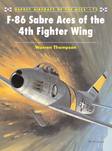 F-86 Sabre Aces of the 4th Fighter Wing cover